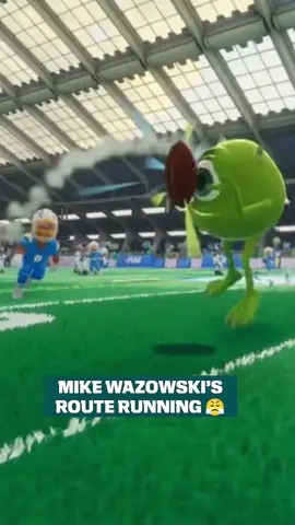 Cleannnn 😮‍💨 #monstersinc #football 