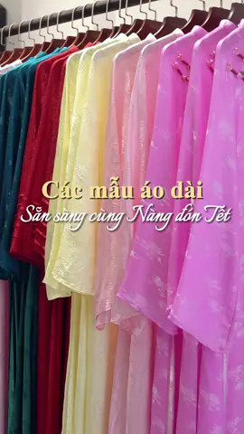 Tết năm nay diện áo dài nào cho xinh nhất họ ạ??? #aodaitet #aodainhalua #aodai #dotet #aodailuatotam 