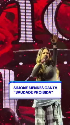 @Simone Mendes canta “Saudade Proibida” no Guarulhos Fest Show ❤️ #simonemendes #saudadeproibida #sertanejo #guarulhos 