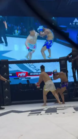Iki ketua pemuda Jatuh kan lawan atlet Mma one championship adi prayanto ! #mma #faighter #ketuapemuda  