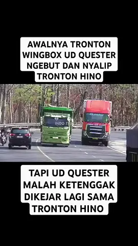 padahal muatan lebih berat hino#udquester #hino500 #alasbaluran 
