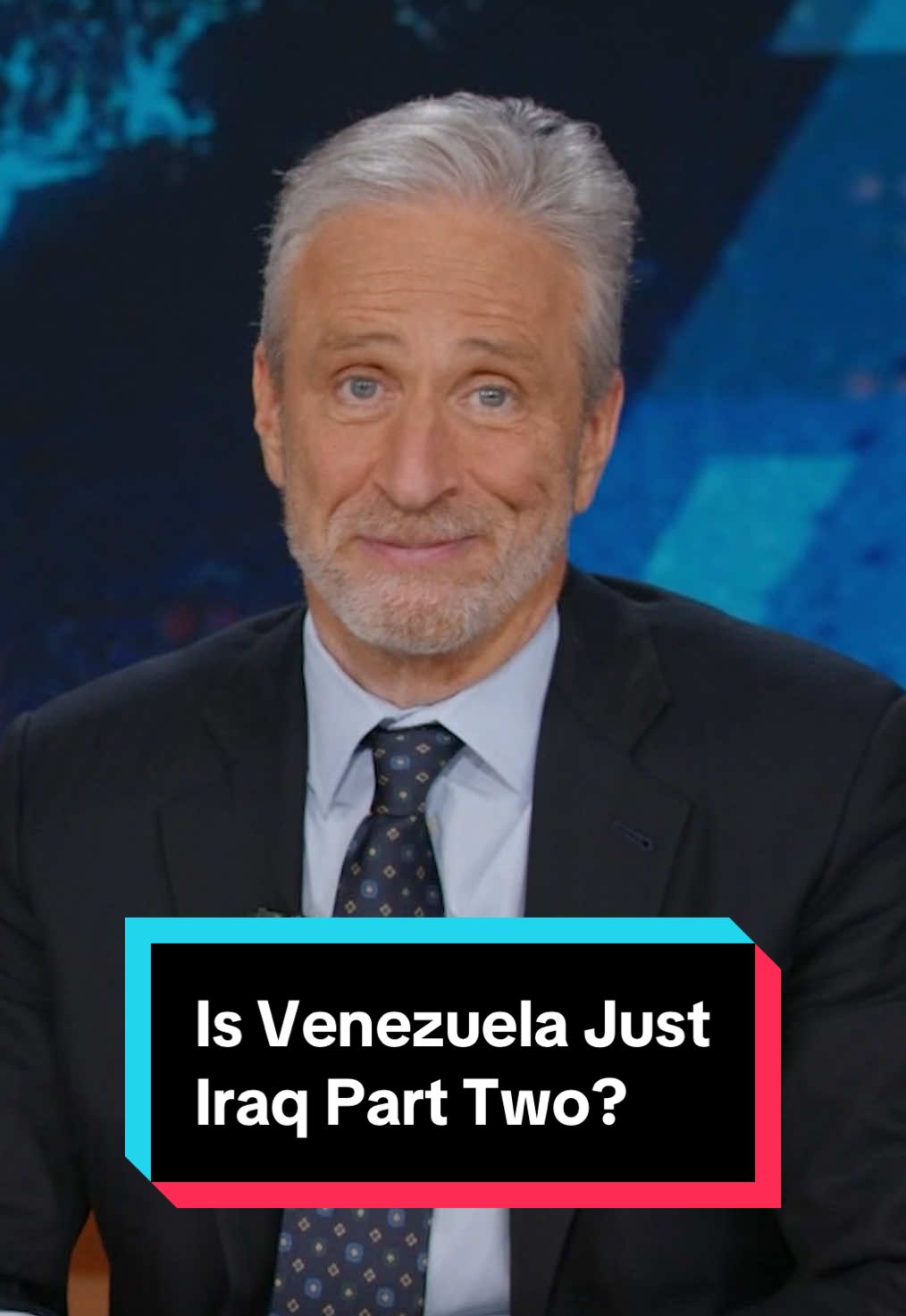 Jon Stewart goes old-school Daily Show to show how Trump’s push for war in Venezuela is Iraq all over again #DailyShow #JonStewart #Venezuela 