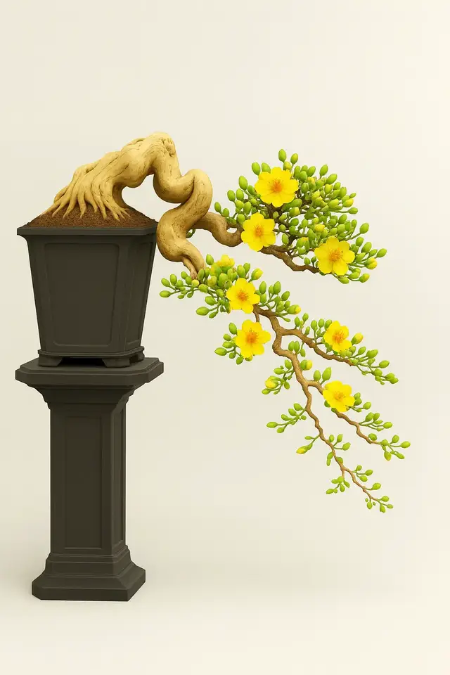 Mai nghệ thuật#demobonsai #maivangmientay #demomaibonsai 