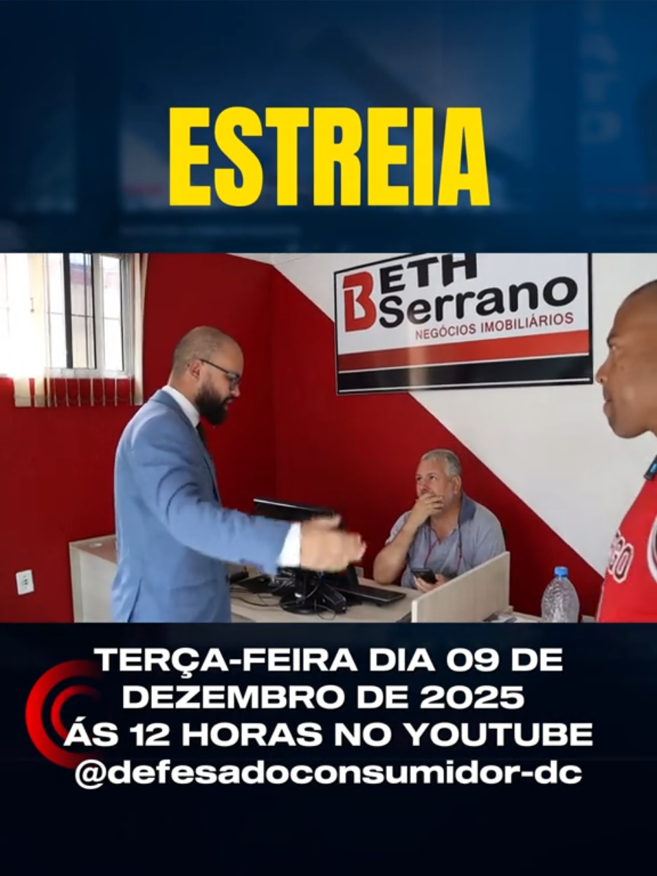TERÇA-FEIRA DIA 09 DE DEZEMBRO DE 2025 ÁS 12 HORAS NO YOUTUBE: @defesadoconsumidor-dc  #defesadoconsumidor #direitodoconsumidor #davidcorrêa