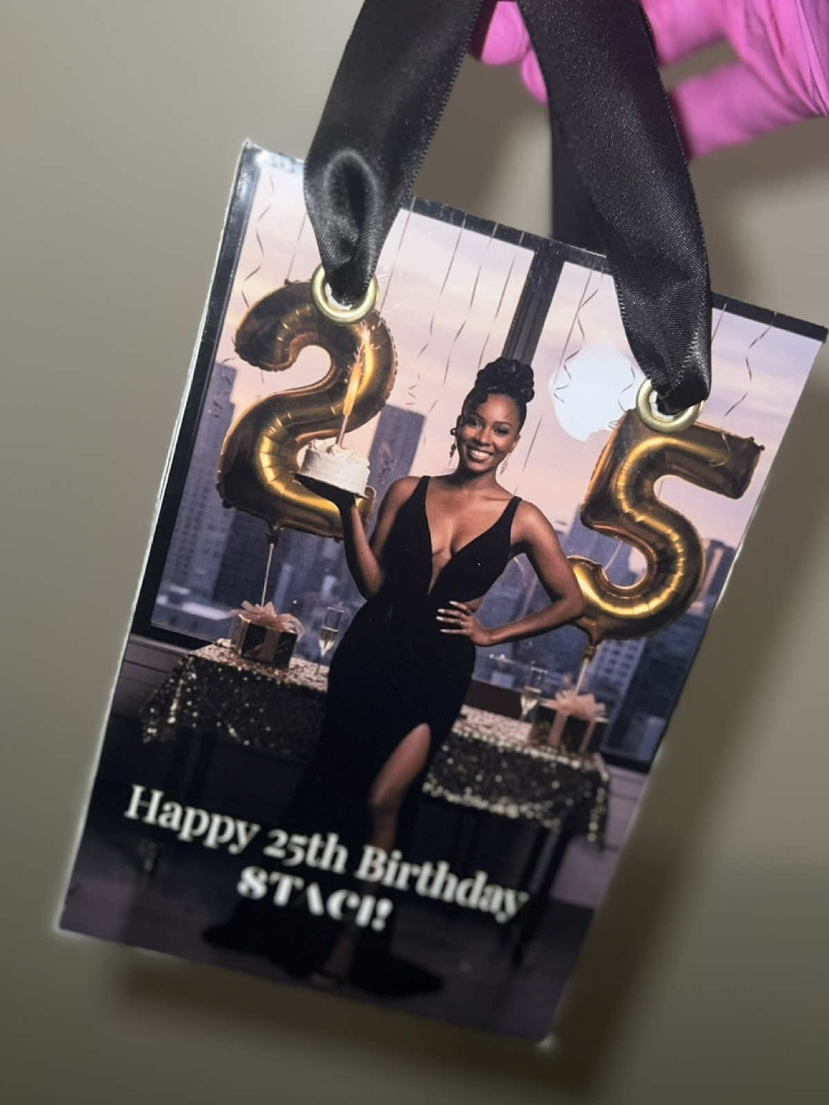 …And another ☝🏿😊  #fyp #trendingvideo #custom #birthdaygirl #yourstruly 