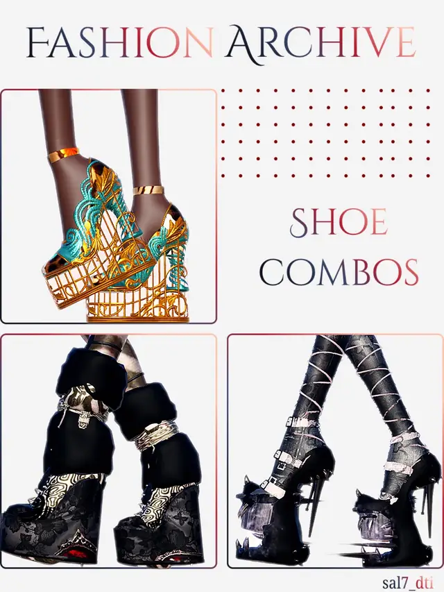 Highly requested shoe combo tut <3 #dti #dtiupdate #dresstoimpress #dtiroblox #fyp 