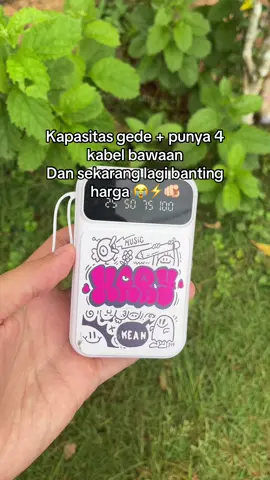 Cocok di bawah jalan jalan #masukberandafyp #powerbankviral #powerbankmini #powerbank20000mah #powerbank 