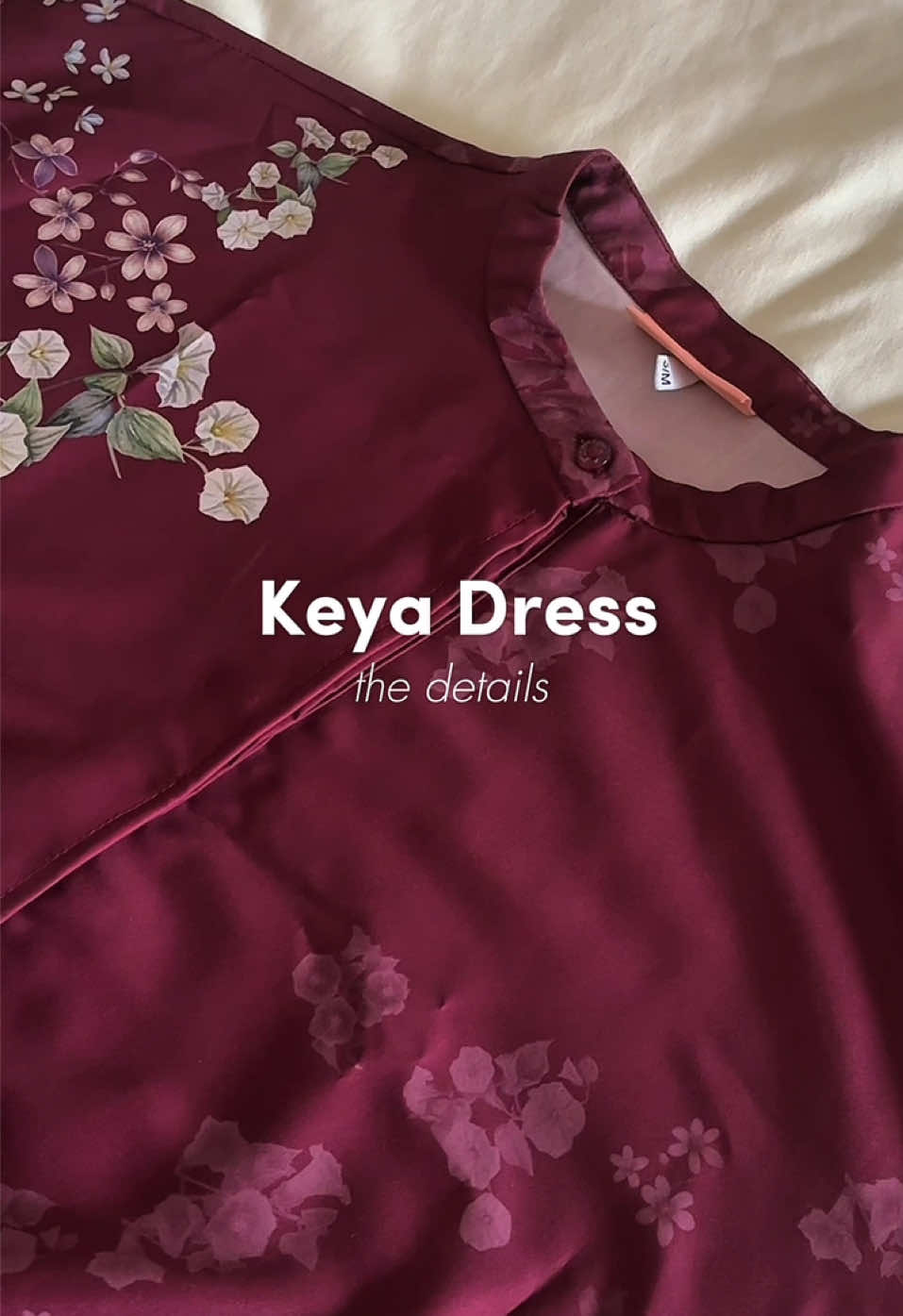 Keya Dress in the details ✧ Every fold, every texture—made to flatter effortlessly #EverydayWithRM 