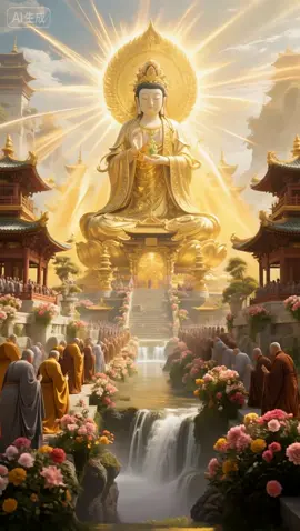 We worship the Buddha but cultivate our hearts. May we, while bustling about in the mundane world, never forget to offer kindness to others and be forgiving towards ourselves. We ask for little: peace, health and a peaceful mind are enough. #guanyin #buddhism #观世音 #六字大明咒 #观音 #佛教 #buddha #quanâmbồtát #观音菩萨 #fyp #千手観音 #大悲咒 