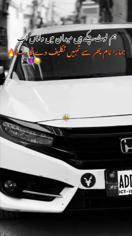 ہمارا نام پھر سے تمہیں تکلیف دے گا !🔥#hondacivic #VelocityFunk 