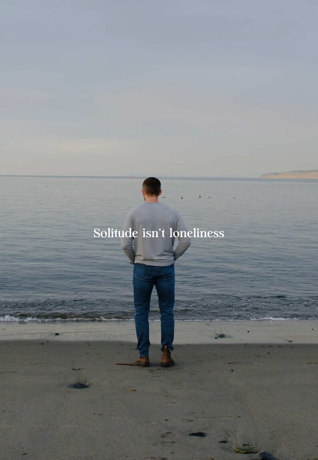 Solitude isn’t loneliness. It’s clarity.  Get Busy Living 🔆