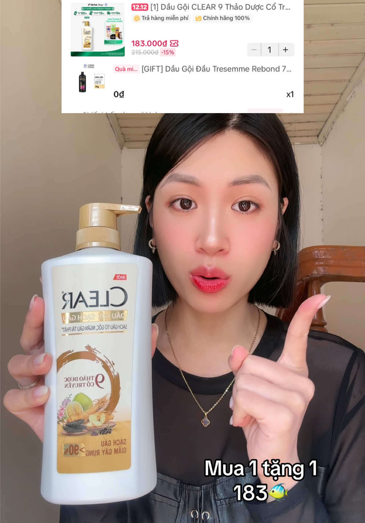 Check quà liền #xuhuong #clear #hoptaccungunilever #ecomobi #sieusale1212 