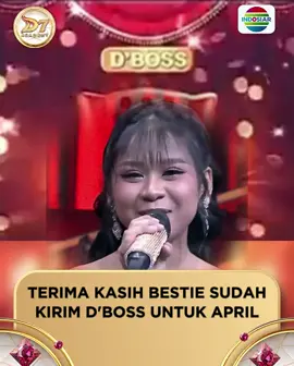 Wahh! Terima kasih banyak Abu Mansur yang sudah mengirimkan Dukungan Virtual D’Boss untuk Academia favoritnya yaitu April✨ #IndosiarBawaDangdutBerkelasBerkualitas #DAcademy7Indosiar #DAcademyIndosiar