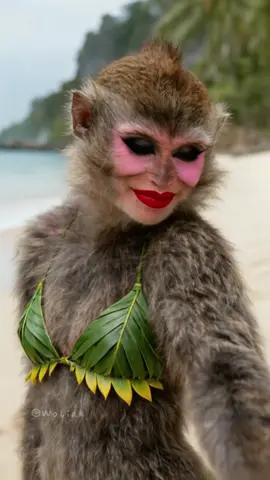 ระวังนะ… อาจจะหลงฉันได้ง่าย ๆ#ลิง #เต้นรำ #เทรนด์ #wolink #TikTokThailand #monkey #funny #fyp #funnyvideos #monkeyvideos #dance 