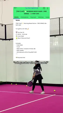 bakat yg harus dipendam 😇🙏#padelbandung #padelmurah #bandung #pistadepadel #pdpclub 