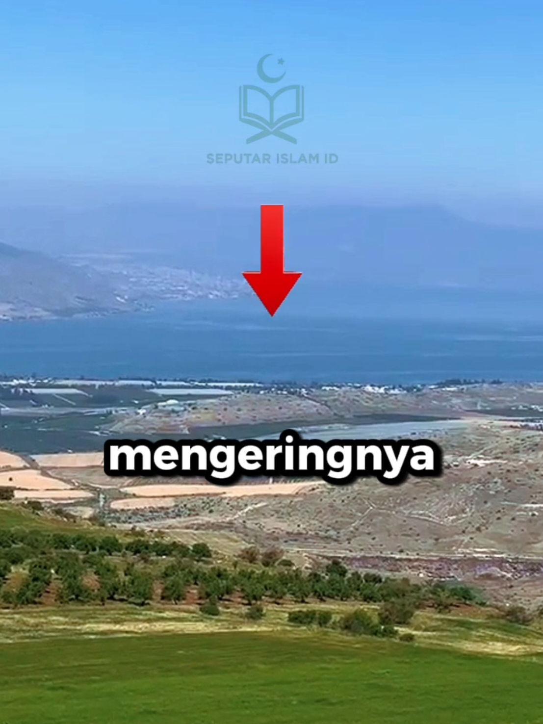 Danau Tiberias Mengering? Tanda Dajjal Sudah Dekat? #TandaKiamat #FitnahDajjal #AkhirZaman 