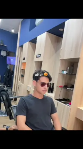 omo omoo ganteng banget harry habis potong rambutt😭✋🏻 #harryvaughan #harry #asmaragenz #fyp #boy 