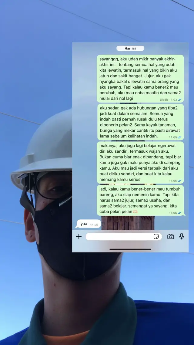 orang gila mana yang udah di selingkuhin tapi cintanya ga pernah pudar?