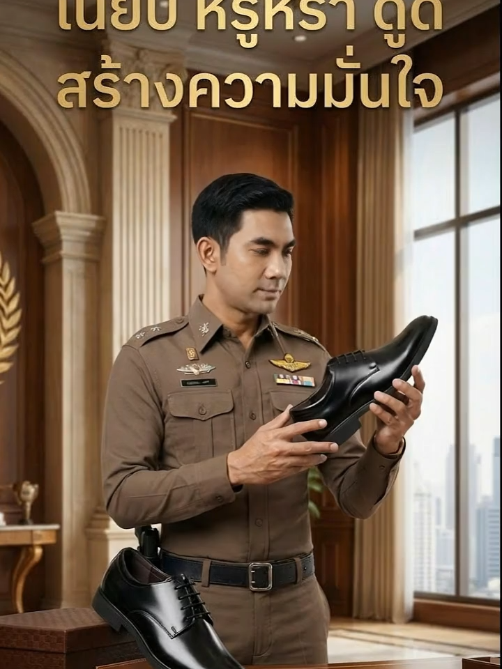 รองเท้าคัทชูหนังเงาสวย ใส่แล้วดูแพงสุดๆ จะใส่ทำงานหรือออกงานก็หล่อเป๊ะ รีบกดสั่งเลย! #รองเท้าคัทชู #รองเท้าหนัง #รองเท้าทำงาน #แฟชั่นผู้ชาย #ของมันต้องมี