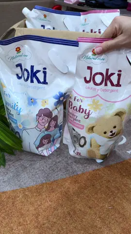 Combo 2 túi nước giặt xả 2in1 Joki #nuocgiat #nuocgiatxa #nuocgiat2in1 #nuocgiatjoki #cohaihaychiase 