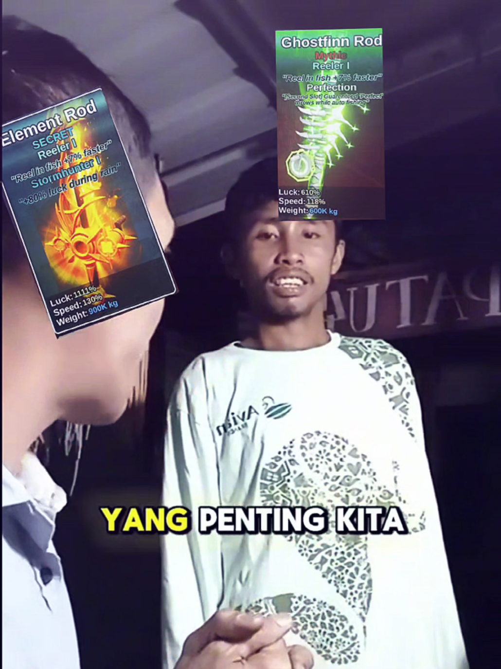 Emang Suka Ga Nyambung Ngomong Sama Ghosfin  #robloxfyp #fishitroblox #robloxgames #mancing 