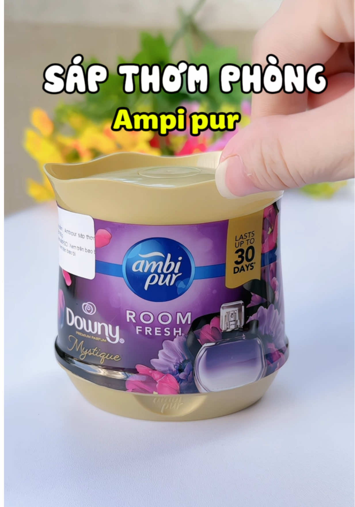 Đi làm về mở cửa phòng thấy thơm tho là tinh thần thoải mái liền và bí quyết đây nè #sapthomphong #sapthomkhumui #ambipur #giadungtienich #methamriviu 