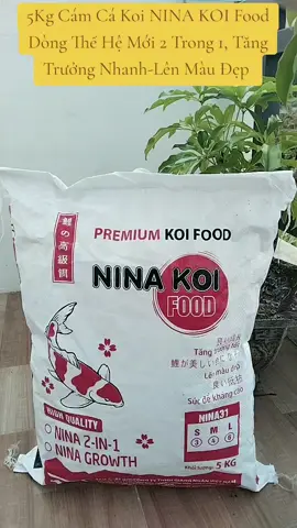 Cám Cá Koi NINA KOI Food  #camcakoi #thucancakoi #dammecakoi #xuhuongtiktok 