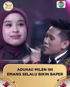 Huaa! Mimin ikutan baperr nih liat gemesnya @DA7.Valen yang seneng penampilannya ditonton dan didukung langsung sama @DA7 MILA 🥰💃🏻 . . #IndosiarBawaDangdutBerkelasBerkualitas #DAcademy7Indosiar #DAcademyIndosiar 