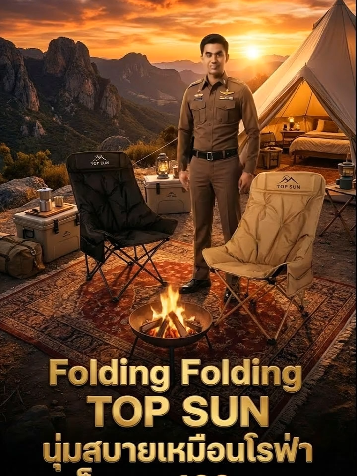 ที่สุดของเก้าอี้พับ นั่งสบายเหมือนโซฟา รับน้ำหนักได้ 160 โล ซื้อเลย! #เก้าอี้พับ #เก้าอี้แคมป์ปิ้ง #ของดีบอกต่อ #ของมันต้องมี #รีวิวเก้าอี้