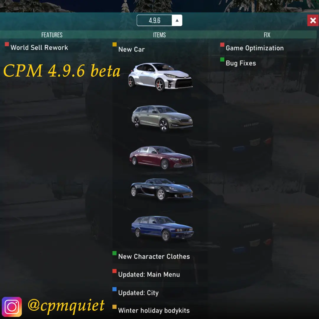 Car Parking Multiplayer 4.9.6 beta #cpm  #carparkingmultiplayer 