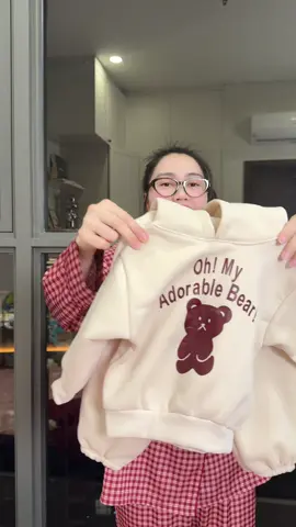 BỘ QUẦN ÁO NỈ BÔNG QUẢ BÔNG GẤ