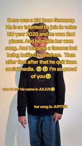 don't bash julius🥹@JULIUS #voicekids #fyppppppppppppppppppppppp #fypシ゚ #viralvideo #edits 