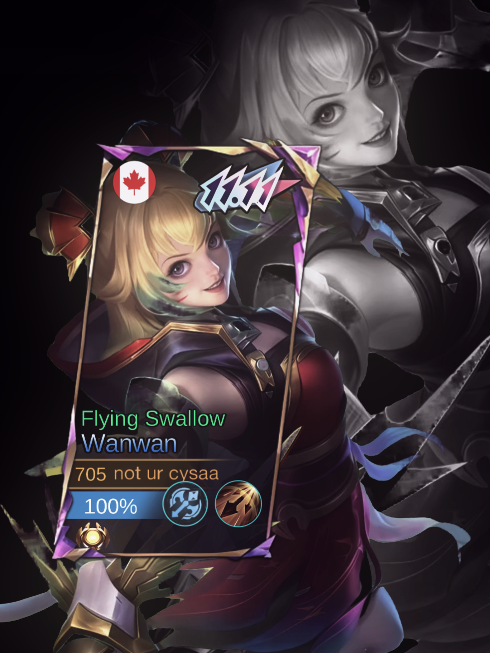 i think im in love @chulooopapi  [preset? on my tele, link on bio] - prop in game @klowikecil  - #705neophyte #margaterakhir #familymoriarty_art #bucinmlbb #presetdibawah5mb