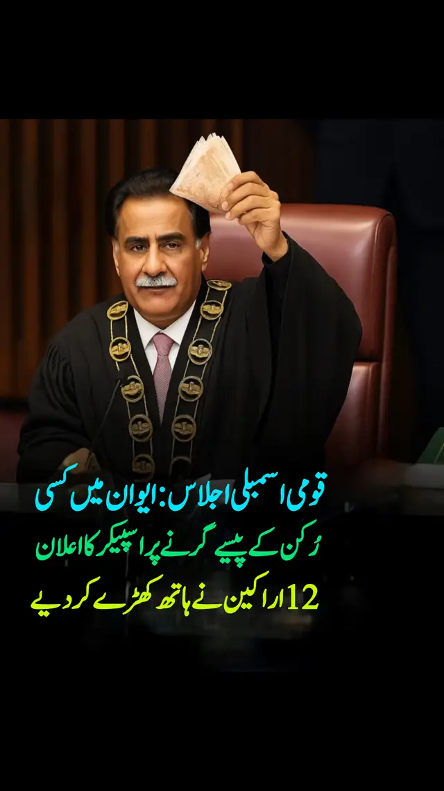 پارلیمنٹ میں آج ایک ایسا لمحہ دیکھنے کو ملا جسے بہت سے لوگ پاکستان کے “اعلیٰ ترین ادارے کی ایمانداری کا معیار” قرار دے رہے ہیں۔ اجلاس کے دوران پی ٹی آئی کے ایم این اے اقبال آفریدی کی جیب سے پیسے زمین پر گر گئے۔ اسپیکر نے اعلان کیا: “یہ پیسے کس کے ہیں؟” تو تقریباً 12 اراکین فوراً کھڑے ہوگئے کہ یہ پیسے اُن کے ہیں— مگر چند لمحوں بعد معلوم ہوا کہ یہ رقم دراصل اقبال آفریدی کی ہی تھی۔ #PTI #PMLN #PPP #unfreezemyaccount #Foryou 