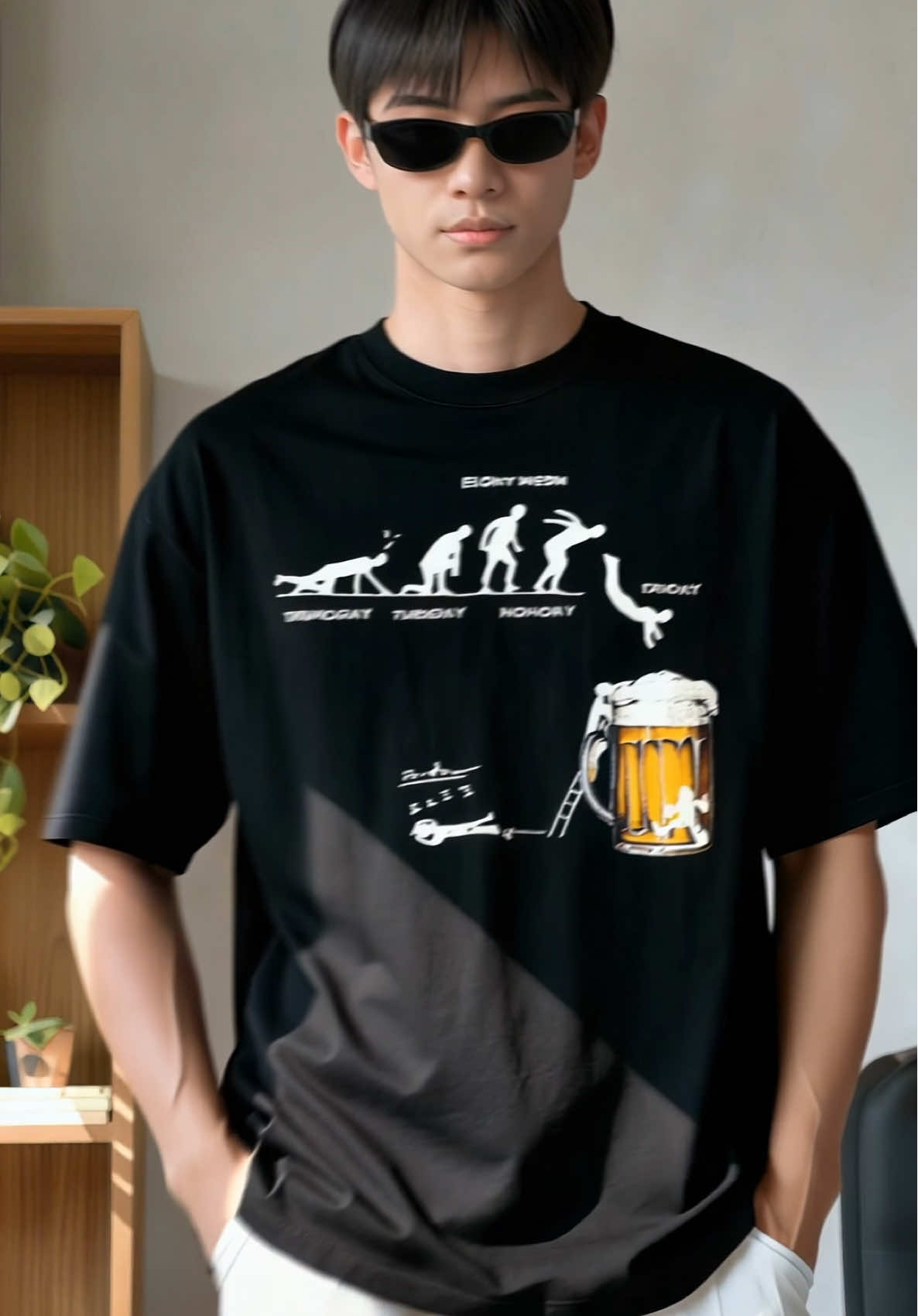 Áo thun đi nhậu #aothun #phodonam 