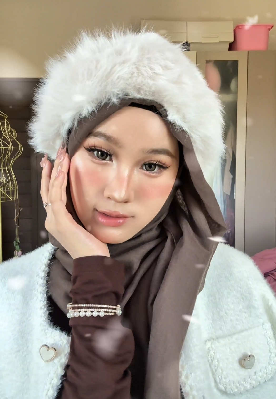 ❄️⛄️🍁#TobiiXMasLove2025 #MakeUp #Christmas #christmasmakeup #transition 