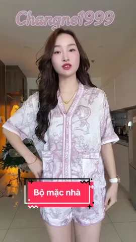 Bộ đồ mặc nhà đang được ưu đãi miễn phí vận chuyển tận nhà #changne1999 #bodomacnha #bodoluacaocap 