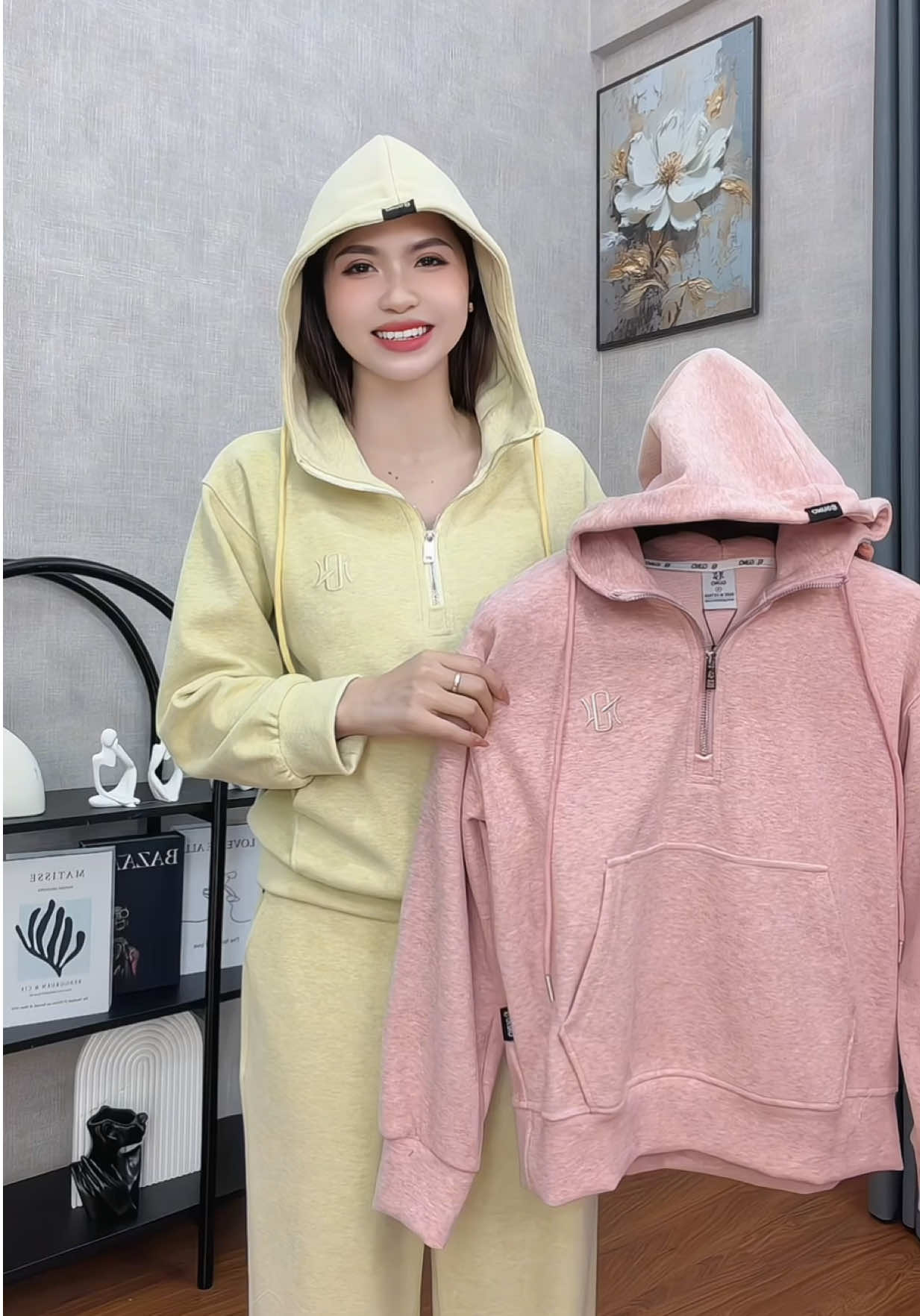 Bộ nỉ len mới của Guno đẹp mê ý ce ơi #tranghaycuoi #boni #bonilen #guno 