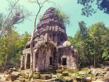 Thailand claims that the Ta Krabey Temple belongs to Thailand, but why did Thailand destroy this temple? This is Thailand's act of destroying a Khmer temple.#cambodia #Cambodiadoesnotneedwar #paratiiiiiiiiiiiiiiiiiiiiiiiiiiiiiii #မြန်မာtiktok #viralvideo 