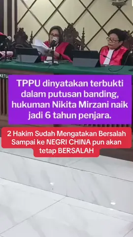 Putusan hakim sidang banding nikita mirzani #nikita #sidang #fyp #viral #foryou 