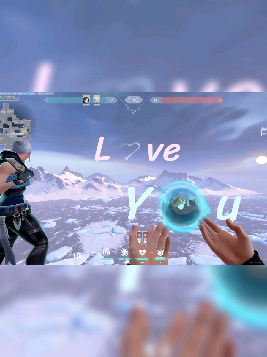 ẻm k biết chơi jett nhưng muốn làm tôi vui ^^ || <3 @Xoaidethuong || #Valorant #valorantclips #loveyou #jett #sage 