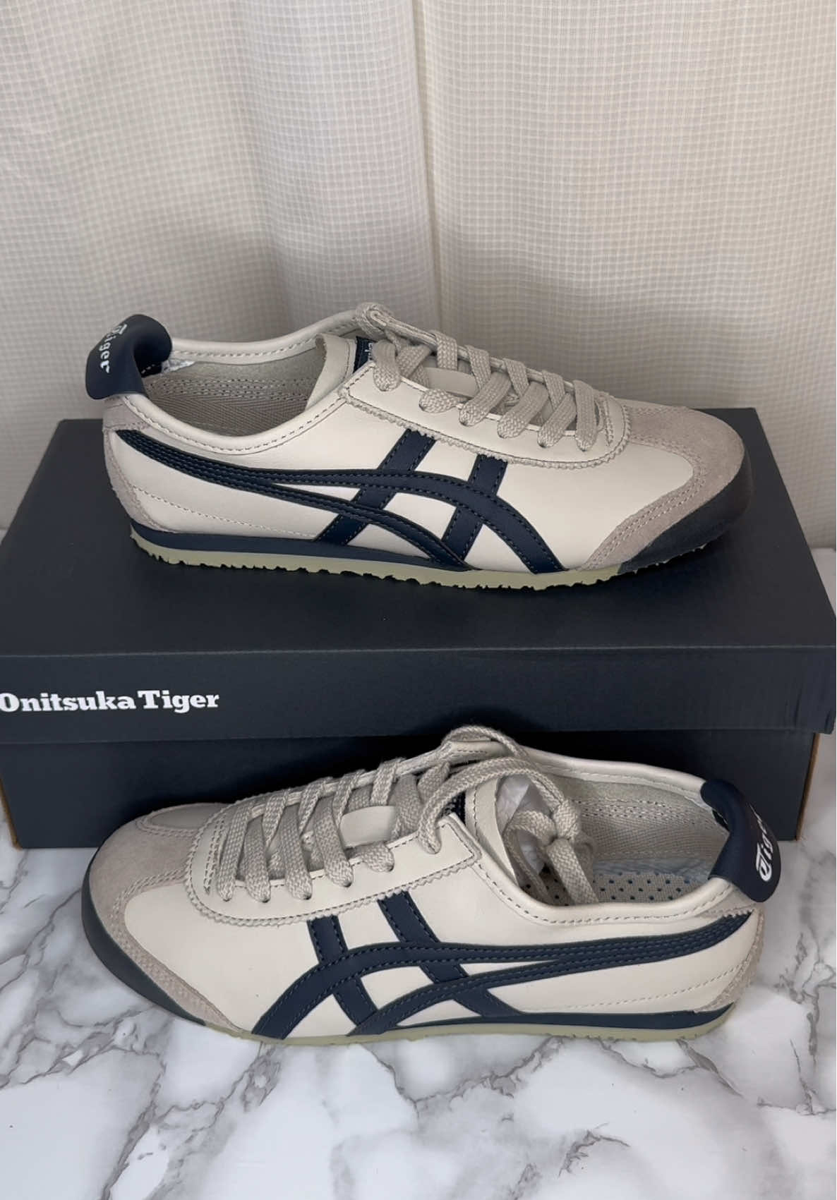 👟 Onitsuka Tiger Mexico 66 — Birch/Peacoat Classic colorway, clean & versatile! ✨ Straight from JAPAN 🇯🇵 💯 Authentic | 🆕 Brand New ETA to PH: Feb 26 Cut-off: Jan 28 👉 DM to order