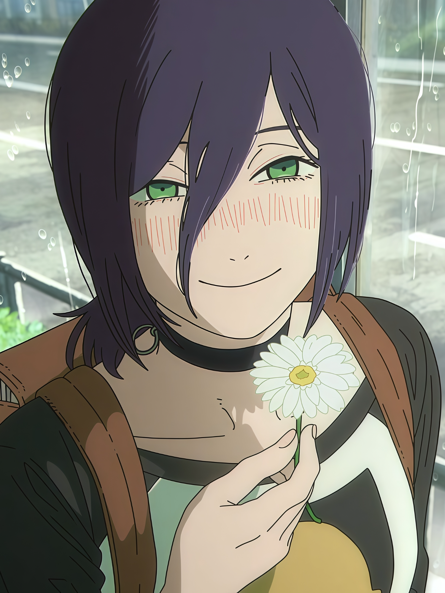 kemunculan Reze langsung dikasih bunga sama Denji 🤭 #reze #denji #chainsawman #animemovie #rezearc #fyp #animeedit #margakagenou