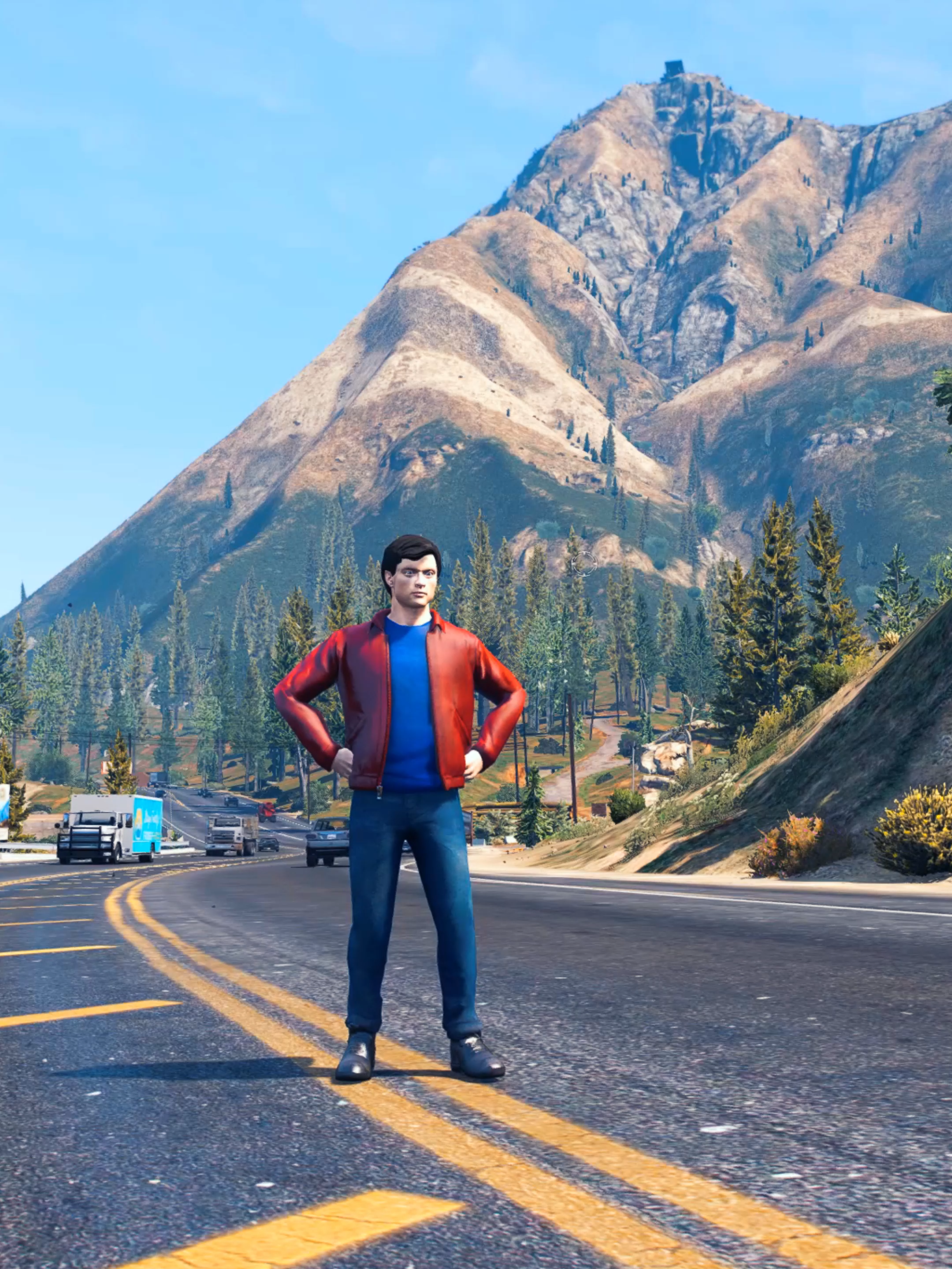GTA 5 - Smallville Gameplay #fun #fyp #gameplay #gta5 #gaming #gta5mods #superman #peak #DC #aura #smallville