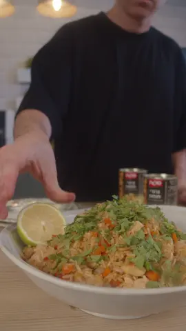 מתכון טעים של פאיה אורז עם עוף וחומוס