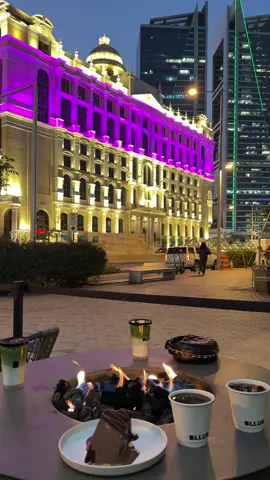 ‏يامساء الخير من ‏نجد العَذيَّة😍🤍. #الرياض  #التحلية  #العليا  #العلياء_الرياض  #كافيهات_الرياض 