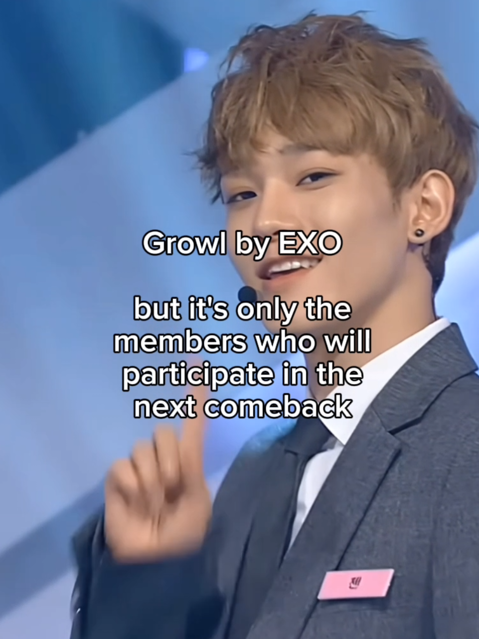 no because how did we go from 12 to 6 members 💀🙏🏻 #exo #growl #comeback #ot9 #cbx 