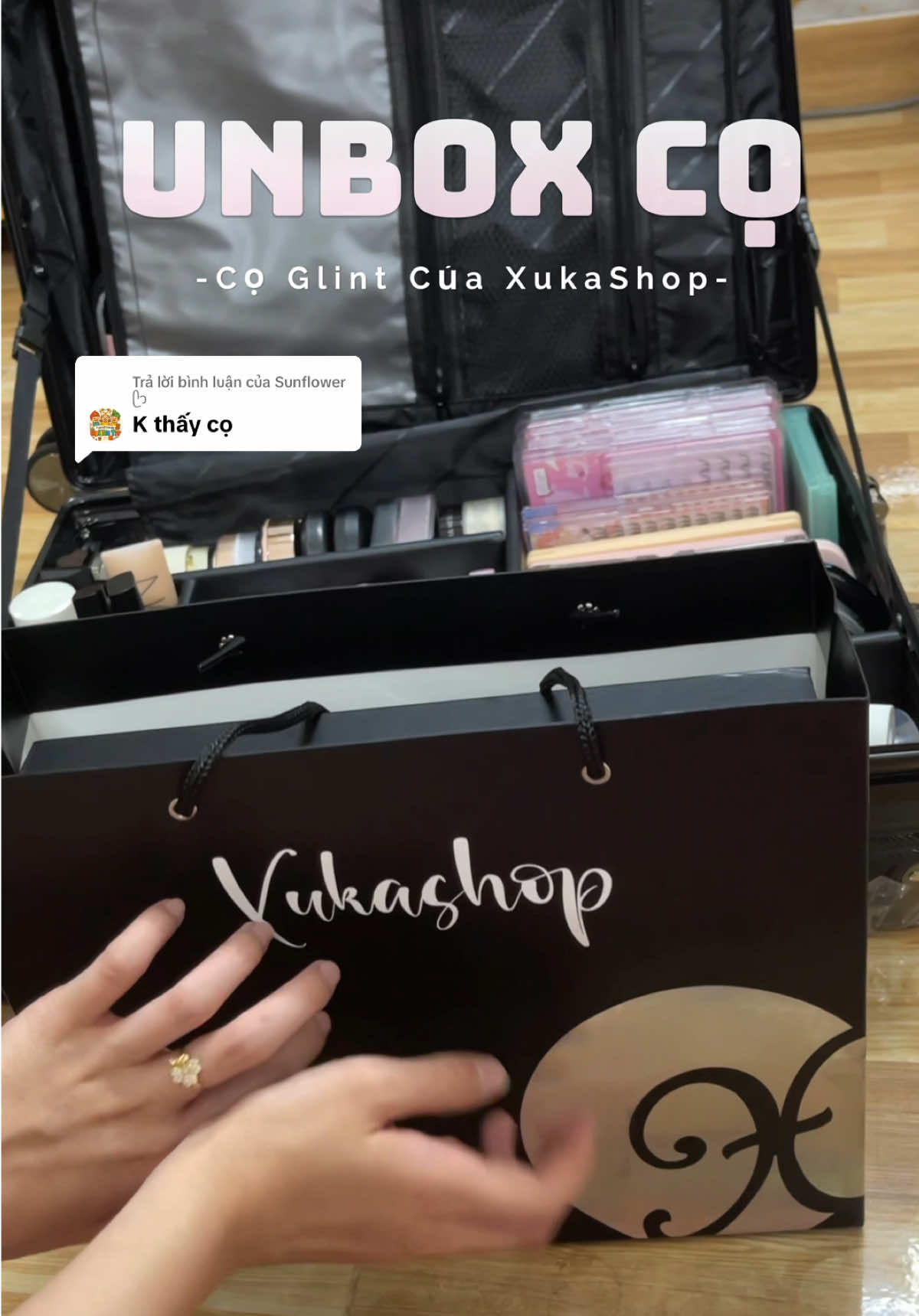 Trả lời @Sunflower ᥫᩣ Unbox cọ bên nhà XukaShop theo yêu cầu mọi người nèe #yunyunmakeup #hocmakeup #hocmakeupchuyennghiep #xukashop #cochuyennghiep 