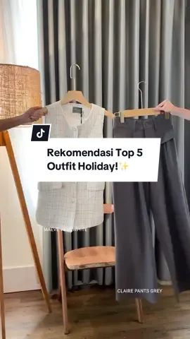 Buat kalian yang udah planning buat holiday wajib banget check out outfit”ini! Cuss join LIVE sekarang yaa🫶🏻✨