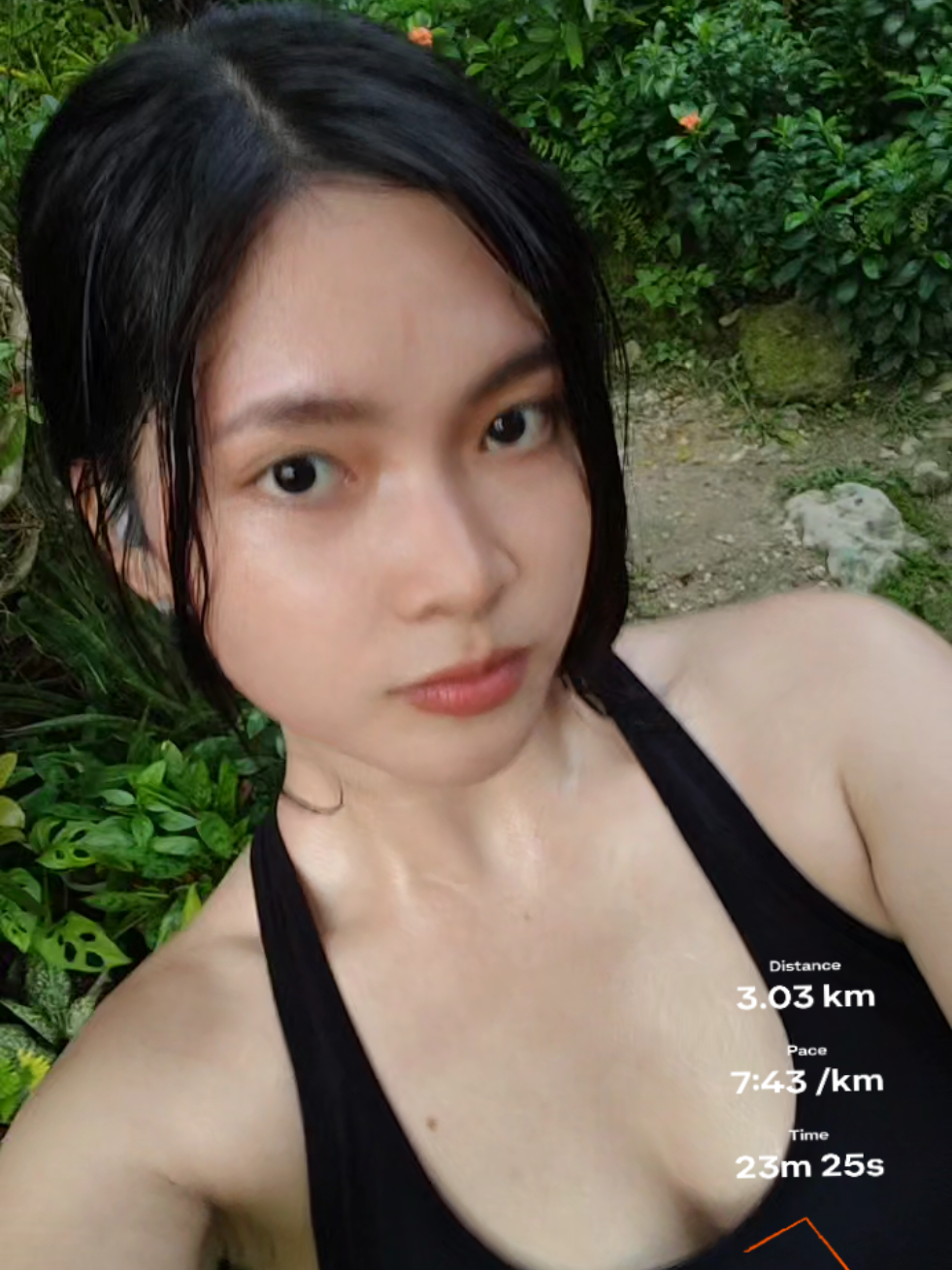 quick run after my online class 🫶